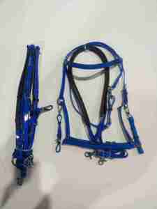 บังเหียนหนังทนทานต่อการใช้งานปรับได้สวมใส่สบายเหมาะสำหรับการขี่ม้าทางไกลและขี่ม้า - Product Image 4