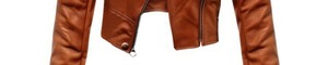 2025 la mejor chaqueta de cuero acolchada de piel de oveja marrón chocolate para mujer transpirable invierno cálido cuello de solapa botón tejido terminado - Product Image 5