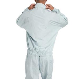 ชุดวอร์มผ้าไนลอนกันลมสำหรับผู้ชายชุดวอร์มกีฬาบล็อกสีออกแบบได้ตามต้องการ - Product Image 3