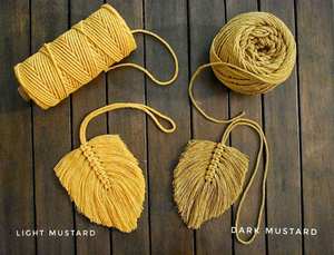 Artilady Mini hoja tapiz macramé colgante de pared Boho decoración hogar-estancia dormitorio apartamento dormitorio cabecero decoración del hogar - Product Image 2