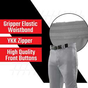 Prix de gros Pakistan Pantalons de baseball d'hiver pour hommes sur mesure 100% polyester Séchage rapide Respirant Nouveau design Haute qualité - Product Image 3