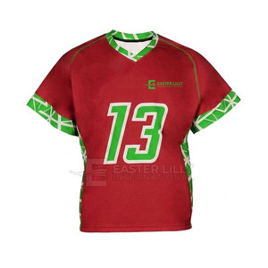 Conjunto de camiseta y pantalones cortos de lacrosse personalizados para jóvenes, uniforme de rendimiento que absorbe la humedad para jugadores de equipo - Product Image 3