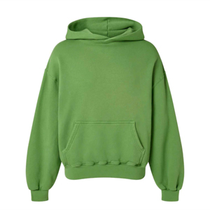 Sudadera con capucha extragrande de algodón pesado 100% para hombre, sudadera de invierno con hombros caídos y logotipo personalizado bordado - Product Image 1