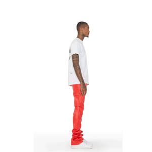 Pantalones de Lona y Cuero para Hombre, Personalizados, de Alta Calidad, Estilo Urbano, Impermeables, Transpirables y Ligeros, Más Vendidos - Product Image 4