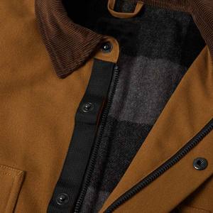 Chaqueta de Trabajo Estilo Vintage, de Lona de Algodón Puro, con Cierre, Impermeable y Transpirable - Product Image 6