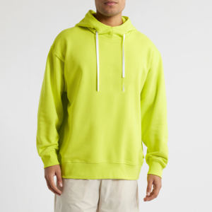 Sweat-shirts pour hommes en molleton de coton uni rouge uni de qualité supérieure fabriqués au Pakistan, taille confortable, personnalisables - Product Image 1