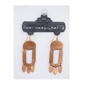 Pendientes Étnicos Grandes de Latón Súper Lindos Diseño 2024, Venta al por Mayor, Joyería Minimalista y Delicada, Pendientes Coloridos de Verano - Product Image 3