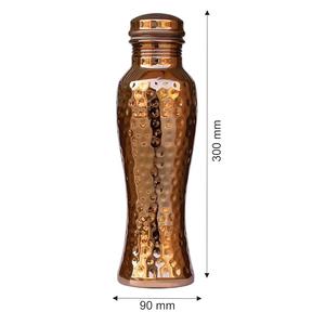 Support healthy living with handcrafted copper <b>bottles</b> made from pure copper, offered in <b>bulk</b> for export. - Product Image 2
