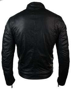 Veste en cuir décontractée style motard en cuir véritable OEM, personnalisable avec votre marque, respirante, anti-UV et écologique – Vente en gros - Product Image 3