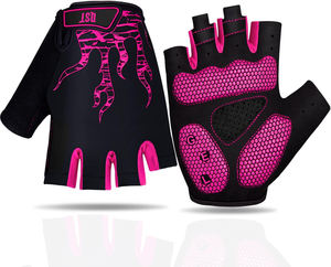 ถุงมือขี่จักรยานครึ่งนิ้วถุงมือป้องกันการลื่นสำหรับขี่จักรยานอุปกรณ์กีฬาป้องกันการออกแบบโลโก้ได้ตามต้องการ - Product Image 3