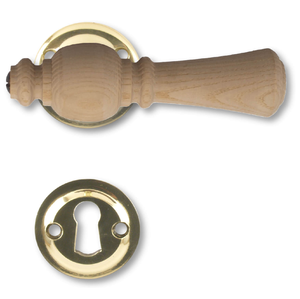 Meilleure poignée de porte en bois de concepteur poignée de chambre à coucher intérieure poignée de porte en bois de mode moderne Offre Spéciale - Product Image 1