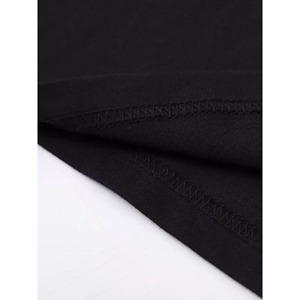 100% coton hommes col rond graphique drôle délice imprimer léger extensible lavable en Machine décontracté été Streetwear haut tous les T-Shirt - Product Image 4