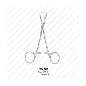 Pince à serviette Backhaus avec clip pour tube ou câble Meilleur produit Pinces à serviette en acier inoxydable parfaites pour les chirurgies chirurgicales - Product Image 2