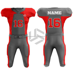 Maillot de football américain personnalisé pour homme, 100% polyester, impression numérique, grande taille, manches courtes, respirant, séchage rapide, nom d'équipe personnalisé - Product Image 4