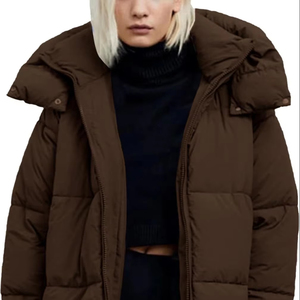 Veste matelassée unisexe à capuche imperméable et coupe-vent, style streetwear, personnalisable, multicolores, 2026 - Product Image 1