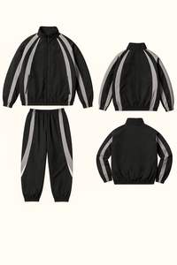 Vente en gros de vêtements de sport de grande taille pour hommes survêtements d'hiver personnalisés de haute qualité pour hommes - Product Image 3