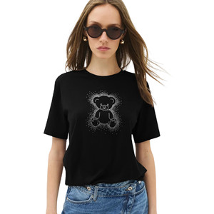 Camiseta Ajustada para Mujer, Estilo Casual, 100% Algodón, Transpirable y Ligera, Tallas XS y XXS, Manga Larga y Corta, para Verano - Product Image 1