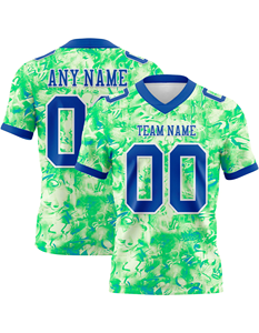 Personalizado de fútbol americano Jersey hombres mujeres niños sublimación aparejos sarga bordado Teamwear uniformes transpirables al por mayor - Product Image 6