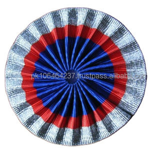 New Manufacture High Quality Custom 100% Cotton Comfortable Accessories Men's Shako Cockade <b>Badges</b> - Product Image 2