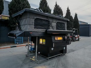 Cheap Hard Shell Pop Up Truck Camper Slide In Pickup Camper with Expandable Roof for <b>Camping</b> and Overlanding - Product Image 5