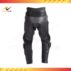 Pantalones de Cuero para Motociclismo de Invierno, Transpirables, de Manga Larga, Personalizables, con Costuras Resistentes, de Club Hub Industries - Product Image 4