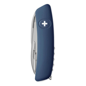 Coltello tascabile Swiza Allmatt Standard D07 R - 13 funzioni con forbici, blu - Product Image 3