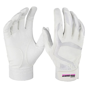 Guantes de bateo de béisbol y softbol de alta calidad, guantes de cuero genuino, servicio ODM y OEM, guantes de bateo de béisbol a la venta - Product Image 5