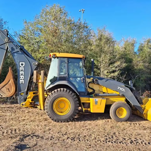 Chargeur rétrocaveuse Johnn Deerre 310SL utilisé pour la vente charge nominale de 6 tonnes avec composants de base boîte de vitesses de pompe moteur - Product Image 2