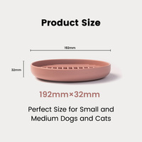 Tapis à lécher en silicone écologique pour chiens et chats avec ventouse, distributeur de nourriture lent pour soulager l'anxiété et l'ennui