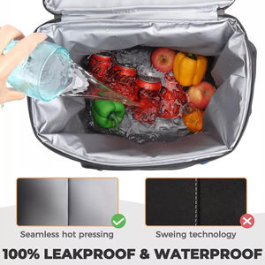 Custom TPU Insulated <b>Backpack</b> <b>Cooler</b> Holds 24 or 35 Cans for 72 Hours Lunch <b>Bag</b> Soft Sided <b>Cooler</b> <b>Backpack</b> - Product Image 4