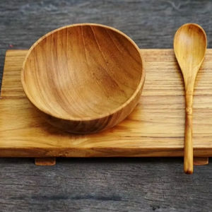 Bandeja de madera, tablero de exhibición de alimentos, de madera pequeña tabla de cortar, plato de madera, tablero de servicio rectangular, tablero de servicio de madera, - Product Image 1