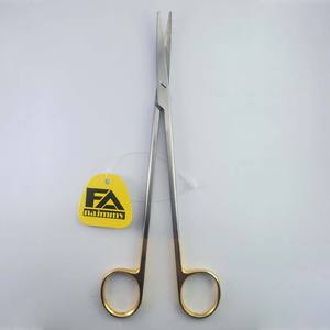 Tijeras Quirúrgicas Metzenbaum FAM de Calidad Premium # Cuchillas Quirúrgicas de Acero Inoxidable Clase II 684 con/sin Filo de Corte TC (Cuchillas Rectas) - Product Image 2