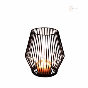 Support de bougie en métal décoratif en forme de lanterne |   Utilisation du Ramadan, imperméable et durable |   Améliore la beauté intérieure - Product Image 6