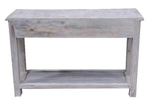 Table console moderne en bois de manguier avec hauteur réglable Mobilier de maison stable pour la chambre à coucher, le salon ou l'appartement - Product Image 5