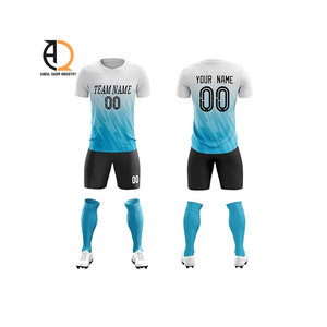 เครื่องแบบฟุตบอลสำหรับทุกเพศแห้งเร็วระบายอากาศได้ดีชุดฟุตบอลออกแบบโลโก้ได้ตามต้องการ - Product Image 6