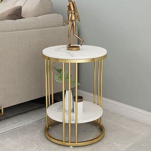 Luxury elegant design steel gold coffee <b>table</b> for kitchen office home restaurant living room garden decoration made in india - Product Image 4