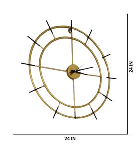 Private Branding <b>Antique</b> Design Analog Wall <b>Clock</b> With Customized Color And Size For Home Decor And Living Area - Product Image 2