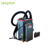 Machine de nettoyage laser portable à fibre métallique pour acier inoxydable, bois, verre, 100-500W, contrôle par écran tactile, pour la rouille et la peinture