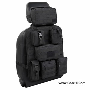<b>MOLLE</b> 1000D Nylon Car Seatback Panel Organizer Headrest Utility Pouch Underseat Gear <b>Bag</b> Vehicle Trunk Cargo Storage Organ - Product Image 1