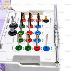 ชุดเครื่องมือถอดสกรูหักสำหรับรากฟันเทียมไฟฟ้า R.A.A.INTERNATIONAL RAA-104 ได้รับการรับรองมาตรฐาน CE ระดับ I ชุดดอกสว่าน 23 ชิ้น - Product Image 6