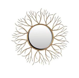 Espejo de pared de Metal elegante contemporáneo para decoración del hogar sala de estar Hotel pasillo baño colgante elegante - Product Image 6