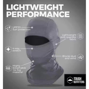 Chapeau de masque de ski intégral de sport de Style Y2K avec impression numérique et bouffante cagoule d'hiver en tissu commun par image - Product Image 6