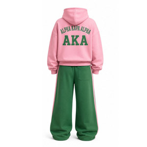 Conjunto Deportivo AKA Athletic Tracksuit Personalizado con Bordado, Chaqueta con Cierre Completo y Pantalones Deportivos a Juego, Venta al Por Mayor - Product Image 6