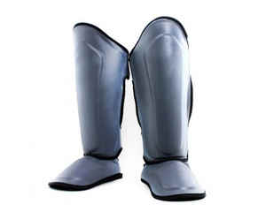 Espinilleras de Kickboxing de fabricación superior, el mejor proveedor, espinilleras de boxeo en varios tamaños, colores hechos de material de PU duradero - Product Image 1