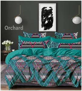 Cotton bedsheet Kích thước 230cm với 2 Thiết kế gối bao gồm Kích thước 50cm x 75cm trong chủ đề nhiều màu cho một phong cách thoải mái - Product Image 3