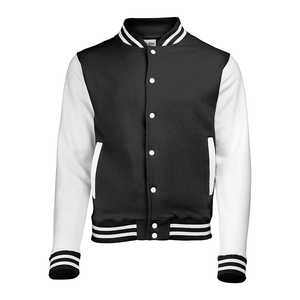 OEM Custom <b>Patch</b> Chenille Embroidery Leather Sleeve Vintage Baseball Bomber Letterman <b>Jacket</b> for Men - Product Image 1