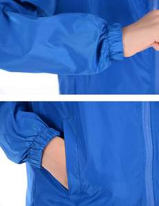 Bon matériel de marque privée Logo personnalisé Prix bon marché Service ODM pour les vestes coupe-vent pour hommes - Product Image 5