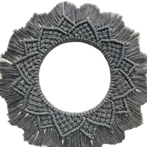 Timeless Handmade Elegance Macrame <b>Mirror</b> - Product Image 1