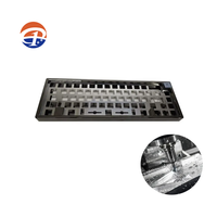 Pièces de fraisage CNC personnalisées en usine Clavier en acier inoxydable pour pièces en aluminium d'électroérosion à fil de boîtier Capacités d'usinage polyvalentes