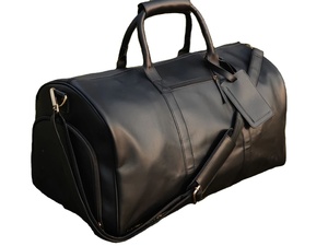 Bolsa de Viaje de Cuero para Hombre, Bolsa de Viaje Personalizada de Cuero de Grano Completo, Regalos de Viaje para Él, Gimnasio, Novio - Product Image 6